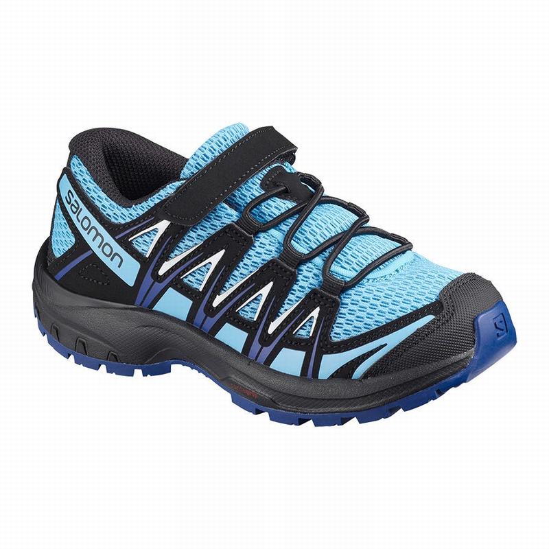 Salomon Singapore Kids Hiking Shoes - XA PRO 3D K Blue/White | 73180-OLAI